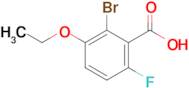 2-Bromo-3-ethoxy-6-fluorobenzoic acid