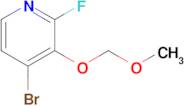 4-Bromo-2-fluoro-3-(methoxymethoxy)pyridine