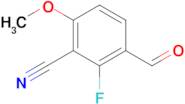 2-Fluoro-3-formyl-6-methoxybenzonitrile