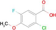 2-Chloro-5-fluoro-4-methoxybenzoic acid