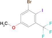 1-Bromo-2-iodo-5-methoxy-3-(trifluoromethyl)benzene