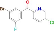 (3-Bromo-5-fluorophenyl)(5-chloropyridin-2-yl)methanone