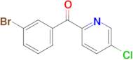 (3-Bromophenyl)(5-chloropyridin-2-yl)methanone