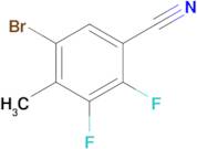 5-Bromo-2,3-difluoro-4-methylbenzonitrile