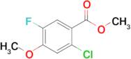 Methyl 2-chloro-5-fluoro-4-methoxybenzoate