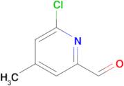 6-Chloro-4-methylpicolinaldehyde