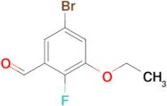 5-Bromo-3-ethoxy-2-fluorobenzaldehyde