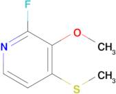 2-Fluoro-3-methoxy-4-(methylthio)pyridine