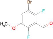 3-Bromo-2,6-difluoro-5-methoxybenzaldehyde