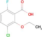 3-Chloro-2-ethoxy-6-fluorobenzoic acid