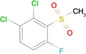 1,2-Dichloro-4-fluoro-3-(methylsulfonyl)benzene