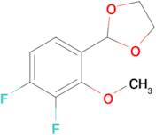 2-(3,4-Difluoro-2-methoxyphenyl)-1,3-dioxolane