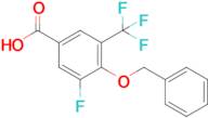 4-(Benzyloxy)-3-fluoro-5-(trifluoromethyl)benzoic acid