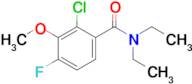 2-Chloro-N,N-diethyl-4-fluoro-3-methoxybenzamide