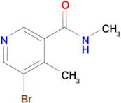 5-Bromo-N,4-dimethylnicotinamide