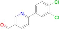 6-(3,4-dichlorophenyl)nicotinaldehyde