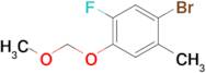 1-Bromo-5-fluoro-4-(methoxymethoxy)-2-methylbenzene