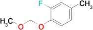 2-Fluoro-1-(methoxymethoxy)-4-methylbenzene