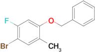 1-(Benzyloxy)-4-bromo-5-fluoro-2-methylbenzene