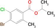 Isopropyl 4-bromo-5-chloro-2-methylbenzoate