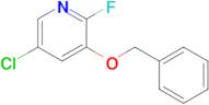 3-(Benzyloxy)-5-chloro-2-fluoropyridine