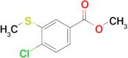 Methyl 4-chloro-3-(methylthio)benzoate