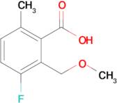 3-Fluoro-2-(methoxymethyl)-6-methylbenzoic acid