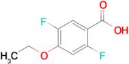 4-Ethoxy-2,5-difluorobenzoic acid