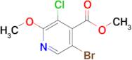 Methyl 5-bromo-3-chloro-2-methoxyisonicotinate