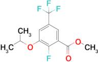 Methyl 2-fluoro-3-isopropoxy-5-(trifluoromethyl)benzoate