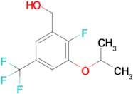 (2-Fluoro-3-isopropoxy-5-(trifluoromethyl)phenyl)methanol