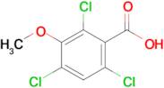 2,4,6-Trichloro-3-methoxybenzoic acid