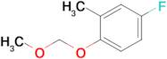 4-Fluoro-1-(methoxymethoxy)-2-methylbenzene