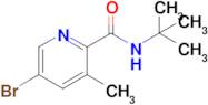 5-Bromo-N-(tert-butyl)-3-methylpicolinamide