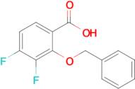 2-(Benzyloxy)-3,4-difluorobenzoic acid