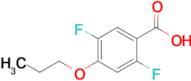 2,5-Difluoro-4-propoxybenzoic acid