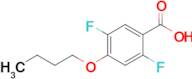 4-Butoxy-2,5-difluorobenzoic acid