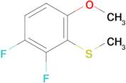 (2,3-Difluoro-6-methoxyphenyl)(methyl)sulfane