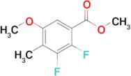 Methyl 2,3-difluoro-5-methoxy-4-methylbenzoate