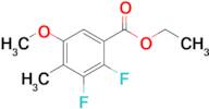 Ethyl 2,3-difluoro-5-methoxy-4-methylbenzoate