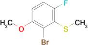 (2-Bromo-6-fluoro-3-methoxyphenyl)(methyl)sulfane