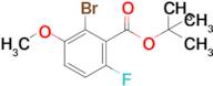 Tert-butyl 2-bromo-6-fluoro-3-methoxybenzoate