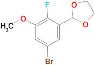 2-(5-Bromo-2-fluoro-3-methoxyphenyl)-1,3-dioxolane