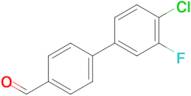 4'-Chloro-3'-fluoro[1,1'-biphenyl]-4-carbaldehyde