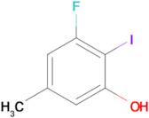 3-Fluoro-2-iodo-5-methylphenol