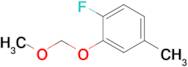 1-Fluoro-2-(methoxymethoxy)-4-methylbenzene