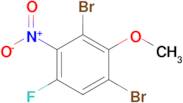 1,3-Dibromo-5-fluoro-2-methoxy-4-nitrobenzene