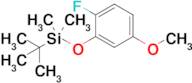 tert-Butyl(2-fluoro-5-methoxyphenoxy)dimethylsilane