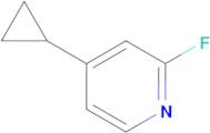 4-Cyclopropyl-2-fluoropyridine