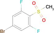 5-Bromo-1,3-difluoro-2-(methanesulfonyl)benzene